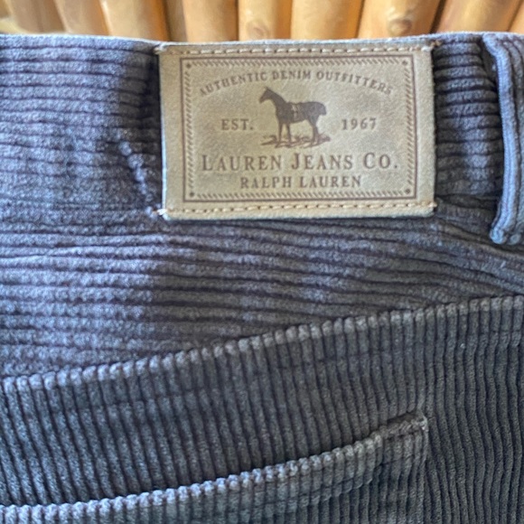 Ralph Lauren Brown Corduroy Pants - Picture 2 of 2